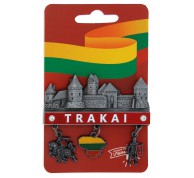Magnetas Trakai sendinto sidabro spalvos